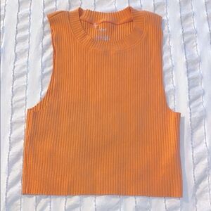Aerie rebel ribbed crop tank size small